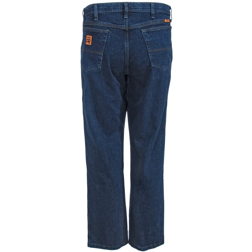Wrangler Jeans: Men's FRAC50 M Midstone FR Advanced Comfort Relaxed Fit Jeans 6 Wrangler Jeans: Men's FRAC50 M Midstone FR Advanced Comfort Relaxed Fit Jeans - Image 4