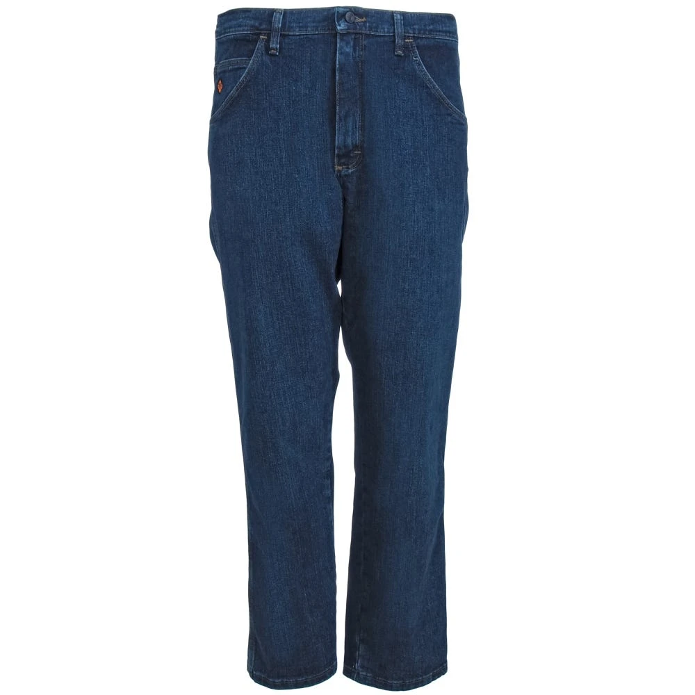 Wrangler Jeans: Men's FRAC50 M Midstone FR Advanced Comfort Relaxed Fit Jeans 4 Wrangler Jeans: Men's FRAC50 M Midstone FR Advanced Comfort Relaxed Fit Jeans - Image 2