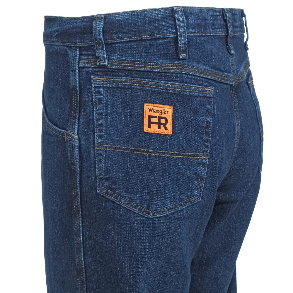 Wrangler Jeans: Men's FRAC50 M Midstone FR Advanced Comfort Relaxed Fit Jeans 5 Wrangler Jeans: Men's FRAC50 M Midstone FR Advanced Comfort Relaxed Fit Jeans - Image 3