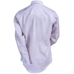 Wrangler Shirts: Men's White Plaid FR130WH Flame-Resistant Western Work Shirt -Wrangler Shop wrangler fr130wh 3